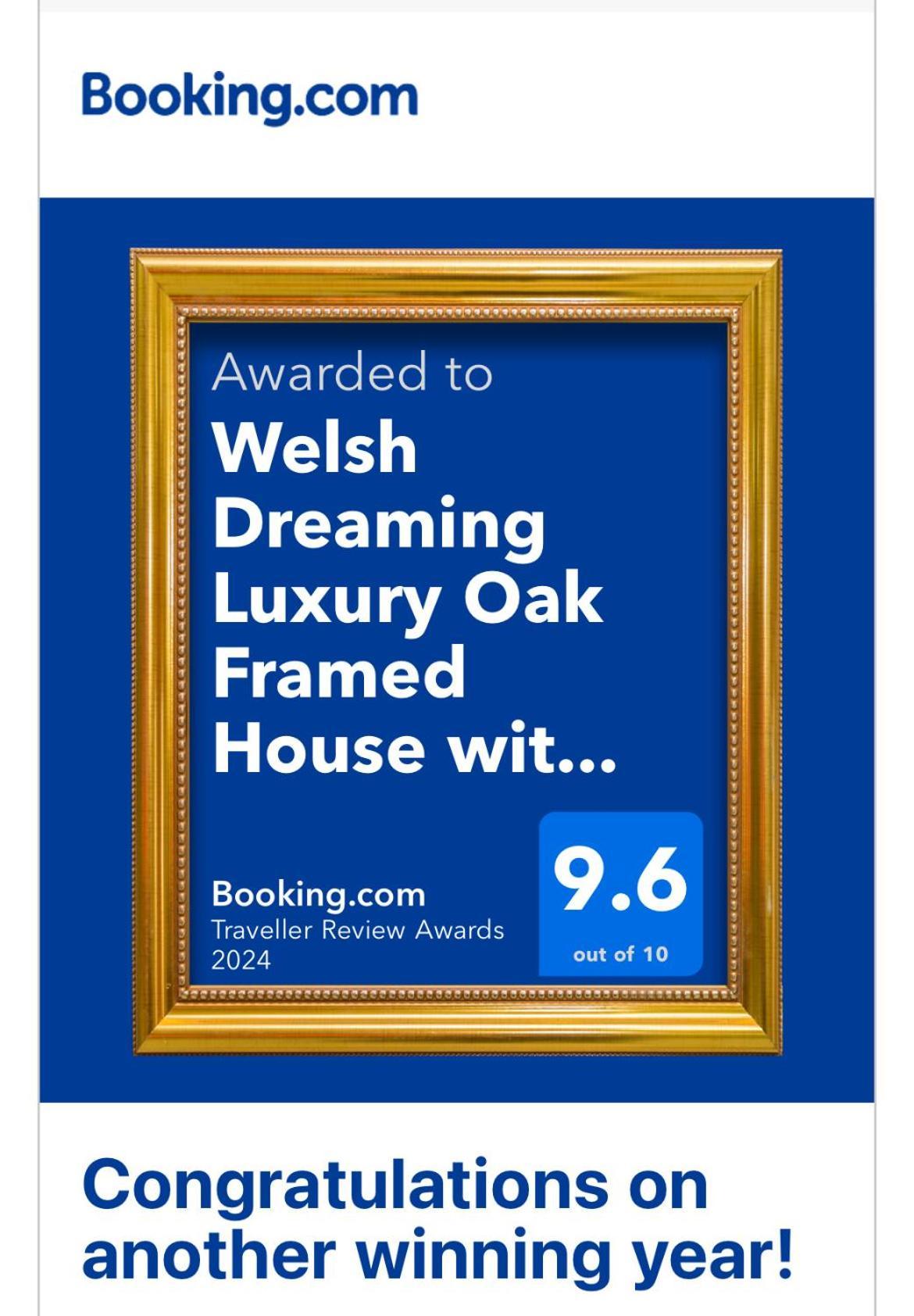 Welsh Dreaming Luxury Oak Framed House With Wood Fire Hot Tub Βίλα Morfa Nefyn Εξωτερικό φωτογραφία